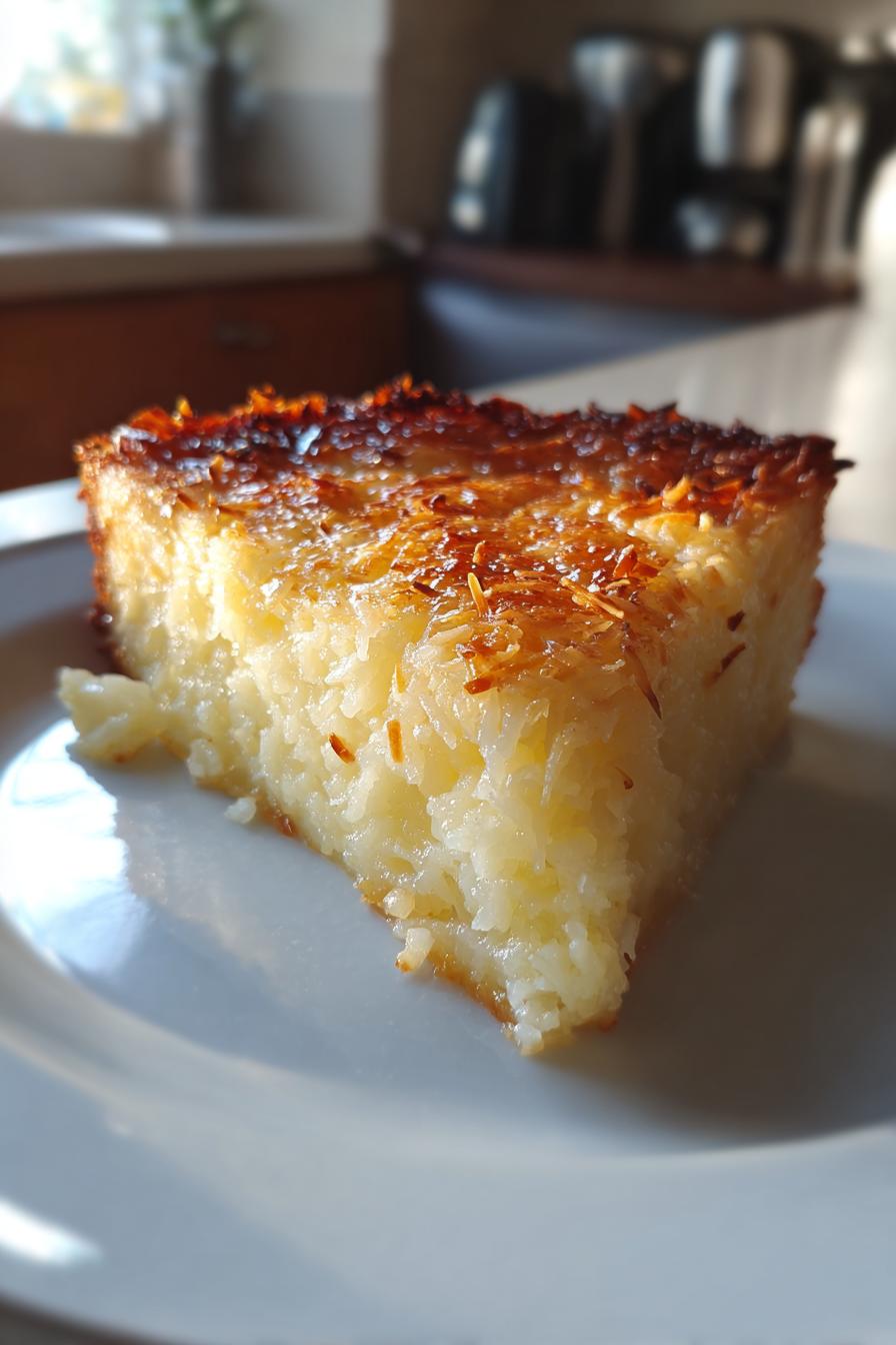 crustless coconut pie