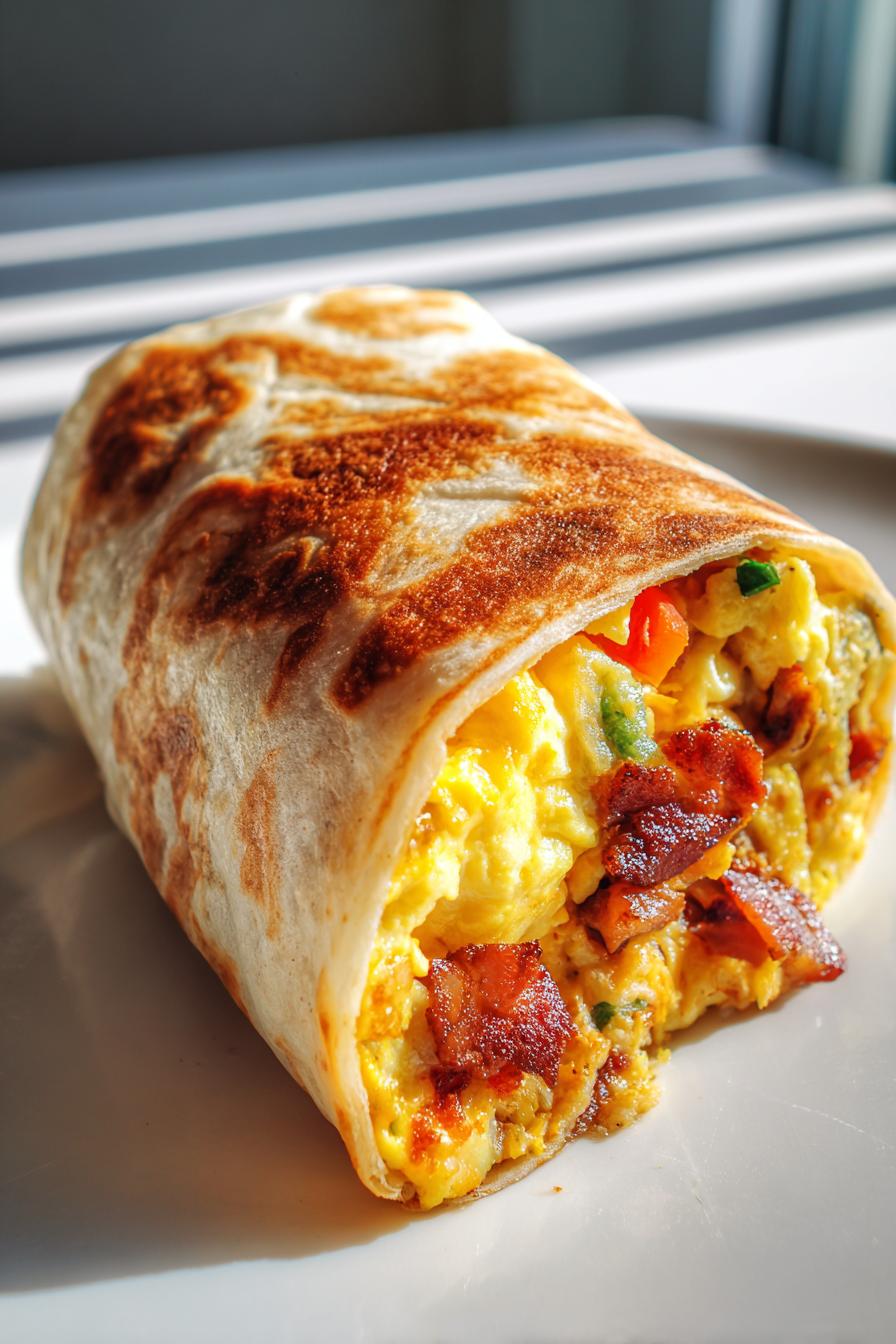 breakfast burritos - detail 1