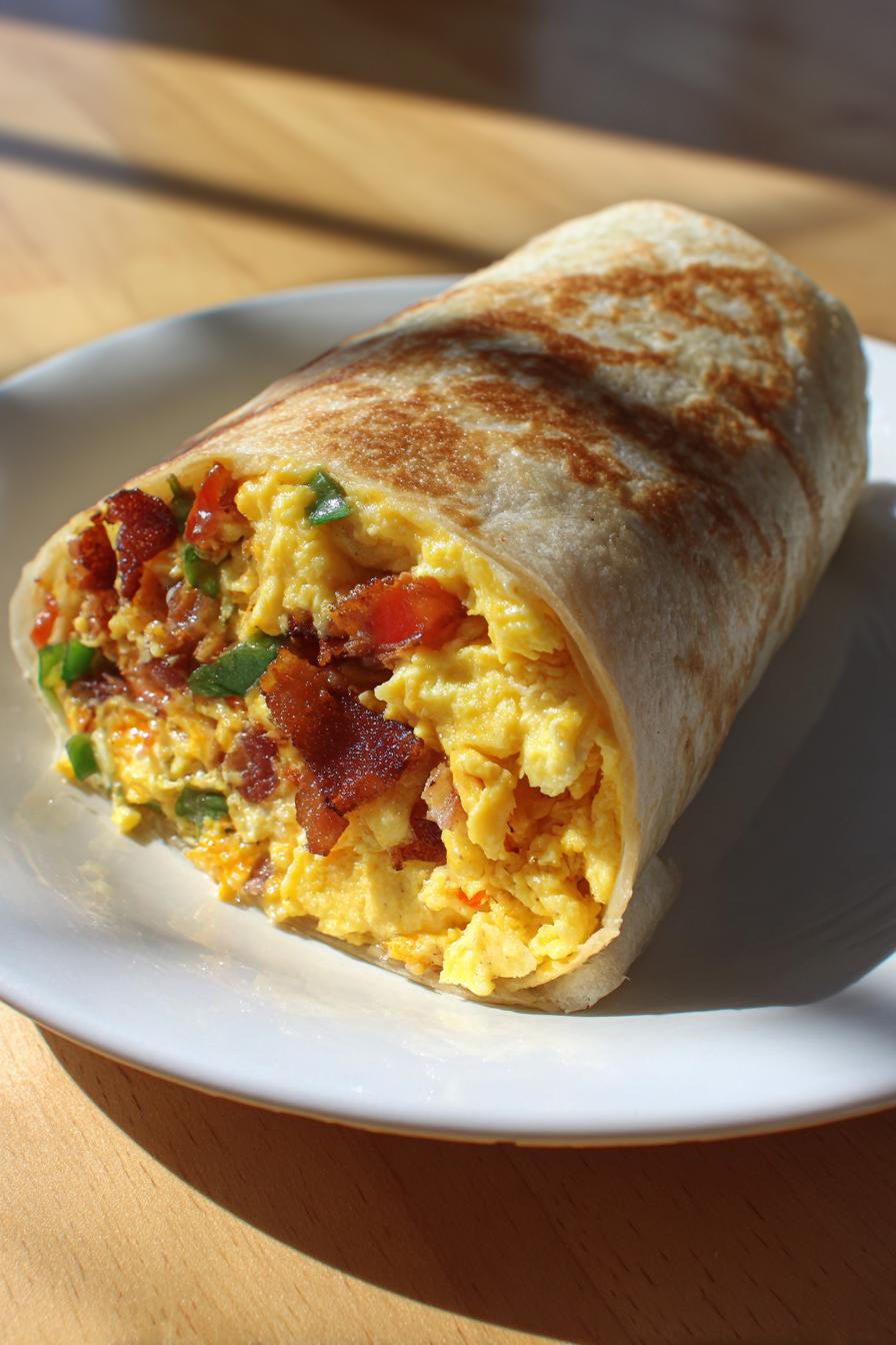 breakfast burritos - detail 2